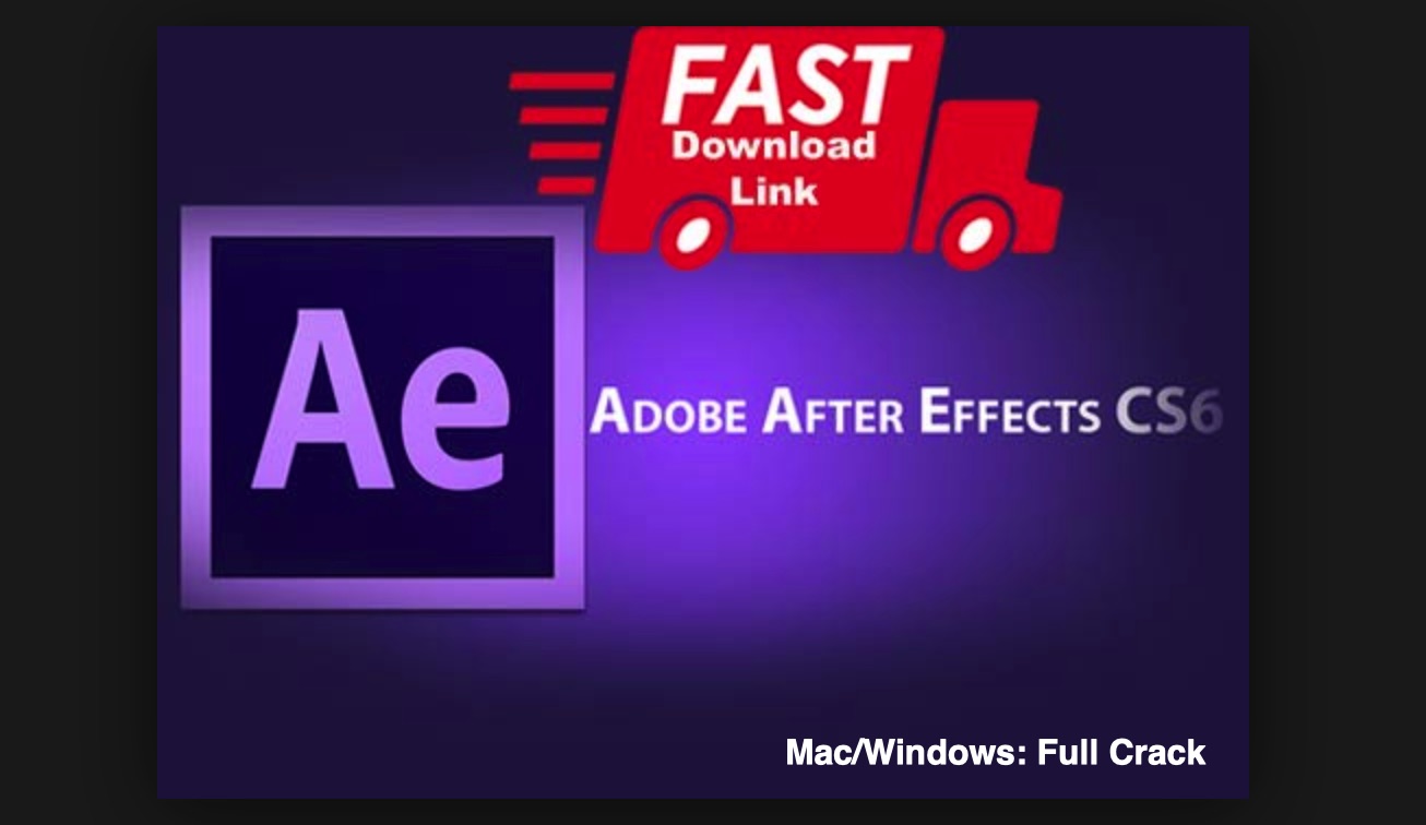 Adobe After Effects Cracked Download Mac